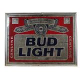 Bud Light Metal Advertising Sign