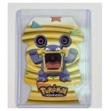 Pokemon vintage Topps die cut Loudred card