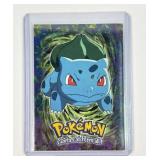 Pokemon vintage Topps Bulbasaur card