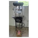 Olde Midway Popcorn Machine 10 oz. On Wheeled