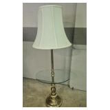 Floor Lamp With Oval Glass Table