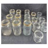 Ball Mason Jars With Lids, Mixed Sizes