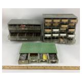 Electronic Components In Metal Drawer Cabinets