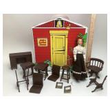 1976 Jodyï¿½s School House Toy Set