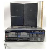 Emerson Audio System Model 34 With Speakers