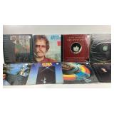 Vinyl Records By Elvis, Linda Ronstadt, ELO +