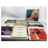 Sheet Music, Art Instruction Booklets, Records
