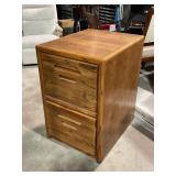 Wood Filing Cabinet