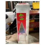 7 ft Pre-lit Christmas tree in box