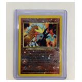 Pokemon Vintage holographic Entei Card