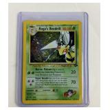 Pokemon Vintage Holographic Beedrill Card