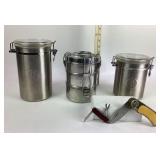 Coleman Stainless Food Containers, Knives