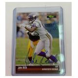 Jake Reed autograph card numbered /1470