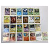 25 Pokemon Cards: Pikachu, Geodude, Metang