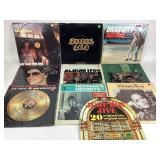 Vinyl Records: Cher, Diana Ross, Bee Gees