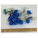 Mid Century GE M2B Blue Clear Flash Bulbs