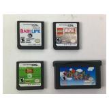 Nintendo DS Game Cartridges Baby Life, Lego Marvel