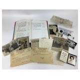 Historical Documents, Ledger, Photos, Telegrams