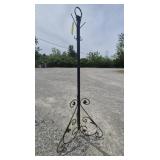 Wrought Iron Coat Rack