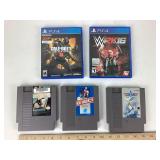 Nintendo NES Games & PS4 Games