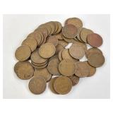 50 Wheat Pennies
