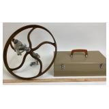 Cast Iron Flywheel, Bruce Storage Case