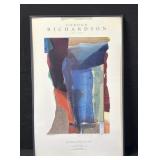 Framed Gordon Richardson Retrospective Signed