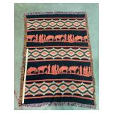 Southwestern Style Woven Blanket Tassels