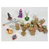 Toy Collection: Disney, Wood Blocks, Parris Cap