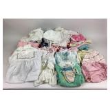 Baby Clothes Including Bonnets, Dresses, Bloomers