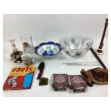 Fart Book, Poker Card Bowl, Wood Turtle, Ohio Stat