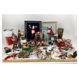 Christmas Decorations Ornaments Snowmen Santa Figu