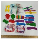 McDonald's Toys, Stencil Sets, Plastic Combs