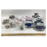 Tea Cups, Saucers, Royal Worcester, Royal Blue
