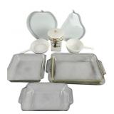 Corning Ware, Made in France Plates, Glass Bakewar