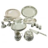 Fine China Japan Dinnerware With Holly Design
