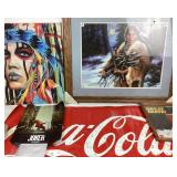 Coca-Cola Poster, Joker Poster, Artwork by Carole