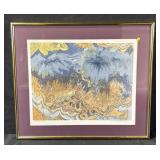 'Crazy Lace Agate' Marilyn Price Framed Artwork