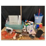 Extension Cord, Horse Shower Wand, Clorox Stain Re