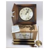 West Germany Linden Chime Clock