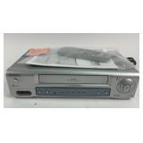 Magnavox MVR430 VHS VCR With Remote, Manual, Power