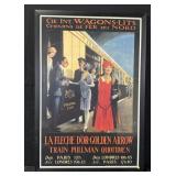Framed French Pullman Car poster