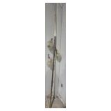 MCM Tension Rod Lamp That Goes Between Floor &