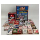 Playing Cards, Three Stooges Trivia, Pokemon Ball/