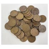 50 Wheat Pennies