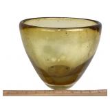 Amber La-Z-Boy Glass Vase: Todd Oldham