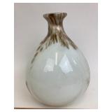 Murano Style Art Glass Bottle Vase