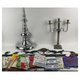 Art Deco Large Pieces Godinger, Etc. & Christmas