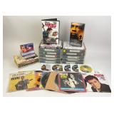 Media Collection Some Sealed: Vinyl, VHS, DVDs,