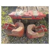 Toro Groundmaster 345 Rear Weight Kit,  Including